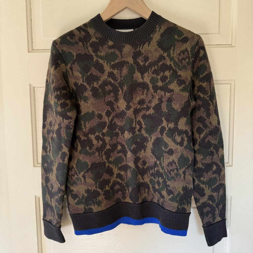 Coach Camo Wool Sweater